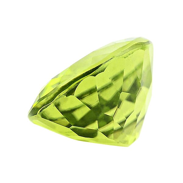 AAAA Kashmir Peridot (Ovl 10x8 Mm) 2.50 Ctw