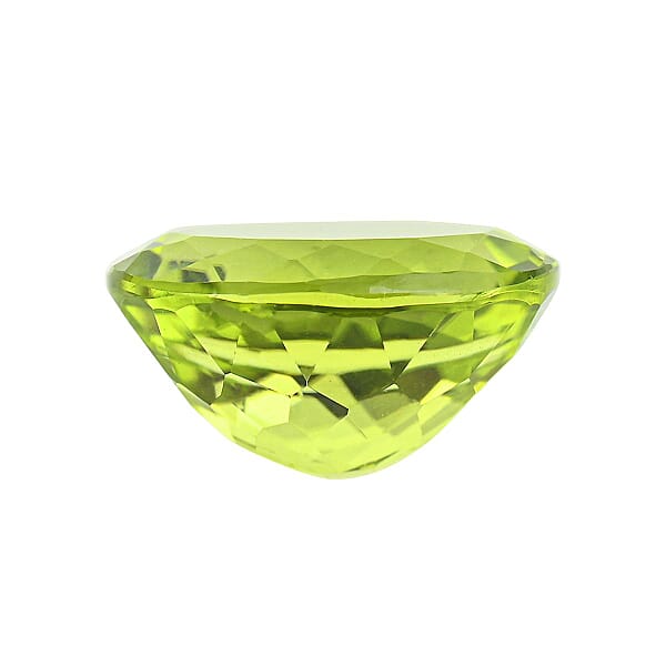 AAAA Kashmir Peridot (Ovl 10x8 Mm) 2.50 Ctw