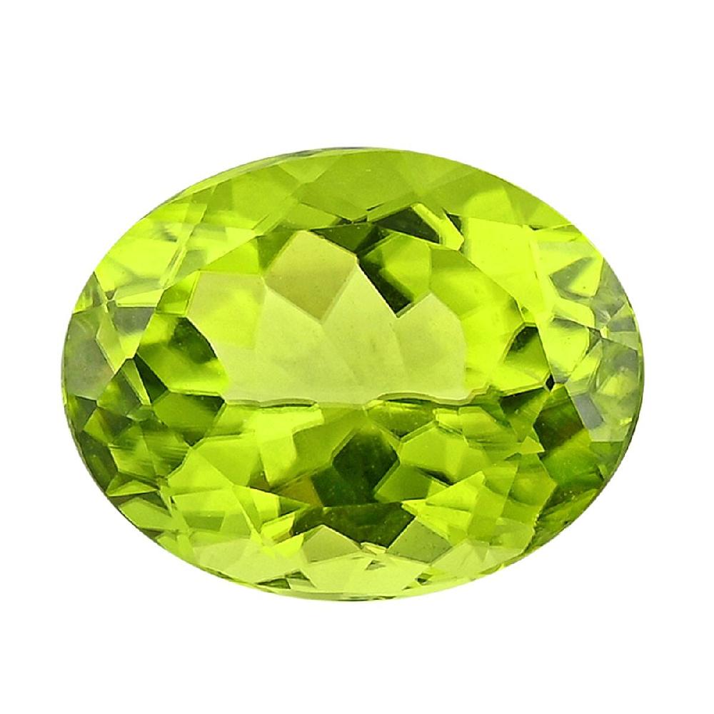 AAAA Kashmir Peridot (Ovl 10x8 mm) 2.50 ctw