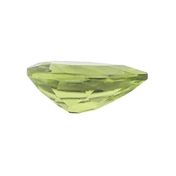 AAAA Kashmir Peridot (Pear 12x8 Mm) 2.50 Ctw