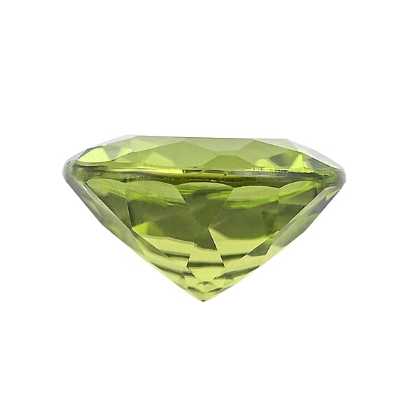 AAAA Kashmir Peridot (Rnd 9 Mm) 2.50 Ctw