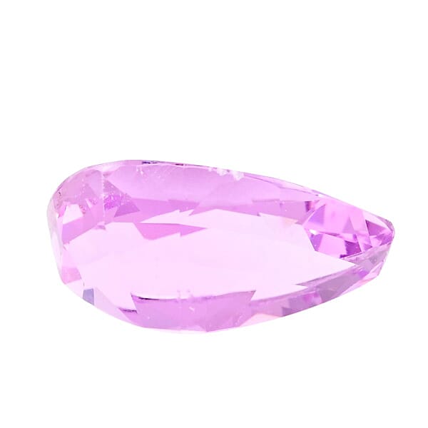 AAAA Kunzite (Pear Free Size) 6.50 Ctw