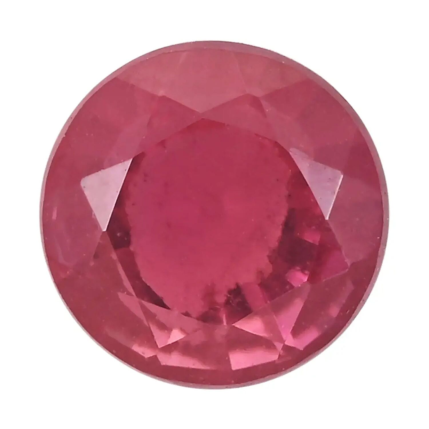 AAAA Ouro Fino Rubellite (Rnd 6 mm) 0.90 ctw