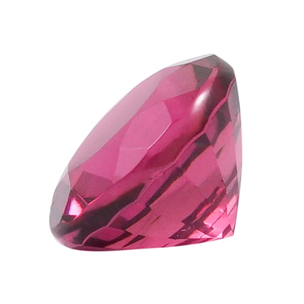 AAAA Ouro Fino Rubellite (Rnd 6 Mm) 1.00 Ctw