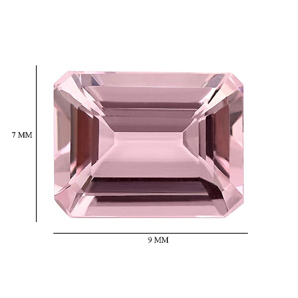 AAAA Pink Morganite (Oct 9x7 Mm) 1.70 Ctw