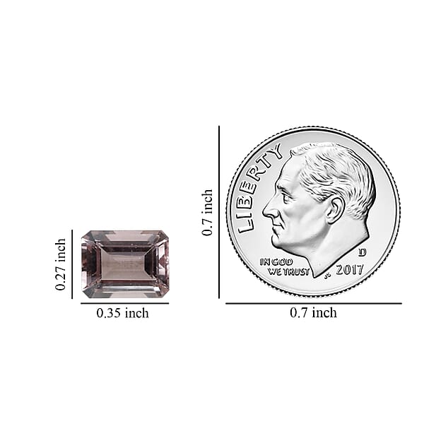 AAAA Pink Morganite (Oct 9x7 Mm) 2.00 Ctw