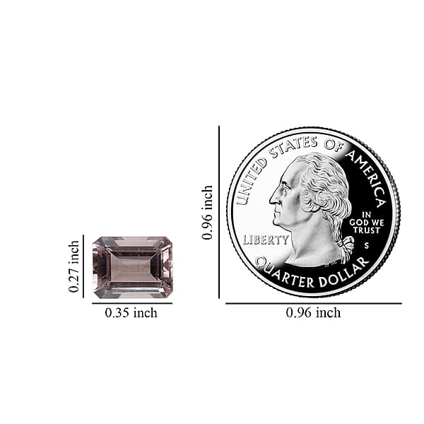 AAAA Pink Morganite (Oct 9x7 Mm) 2.00 Ctw
