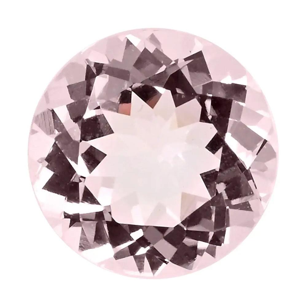 AAAA Pink Morganite (Rnd 8 mm) 1.70 ctw
