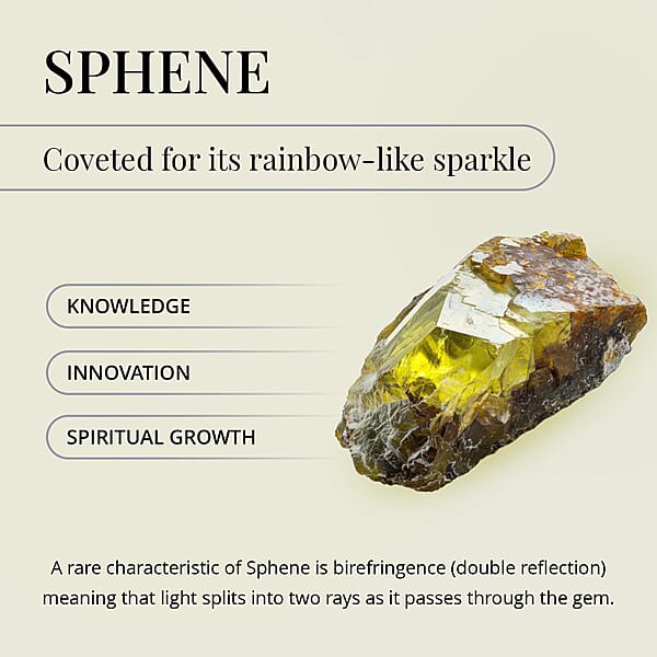 AAAA Sava Sphene (Ovl Free Size) 1.00 Ctw