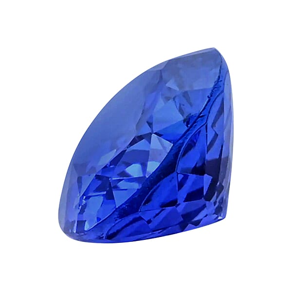 AAAA Tanzanite (Oval 8x6 Mm) 1.20 Ctw