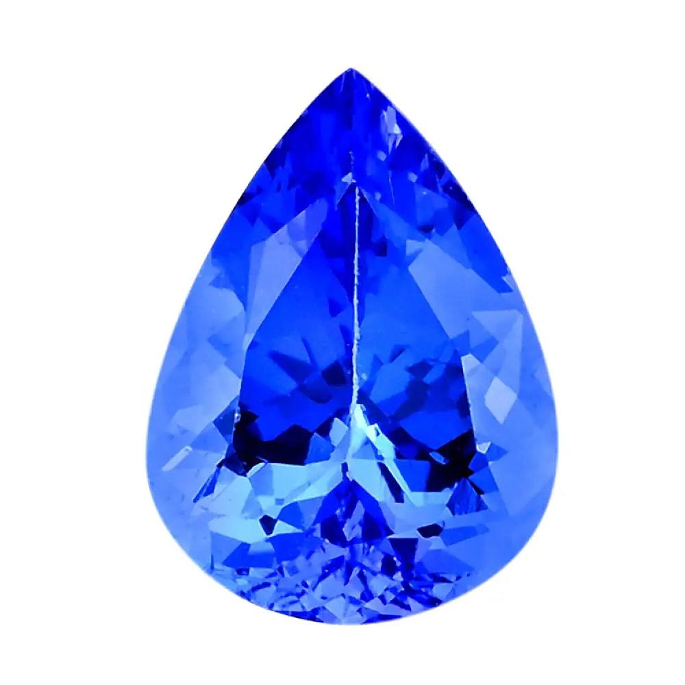 AAAA Tanzanite (Pear 9x6 Mm) 1.60 Ctw
