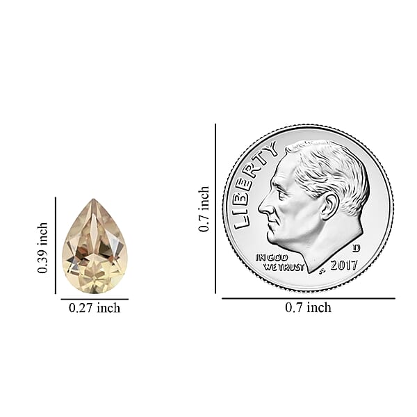 AAAA Turkizite (Pear 10x7 Mm) 2.00 Ctw