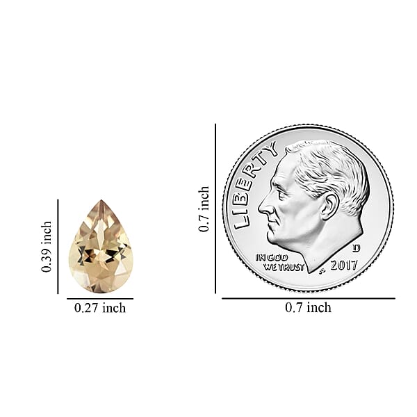 AAAA Turkizite (Pear 10x8 Mm) 2.00 Ctw