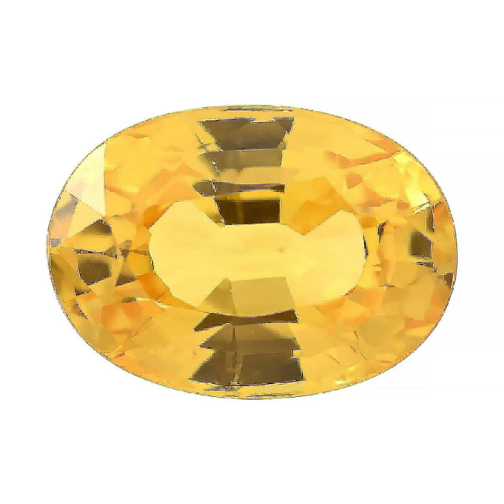 AAAA Yellow Sapphire (Ovl 7x5 mm) 0.80 ctw