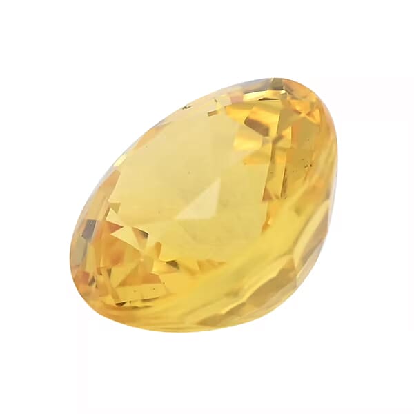 AAAA Yellow Sapphire (Rnd 5.5 Mm) 0.75 Ctw