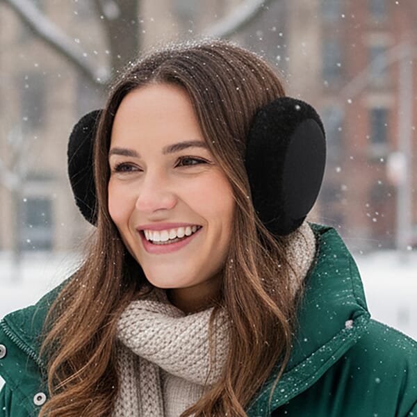 Black Navy And Brown Set Of 3pcs Ear Pad