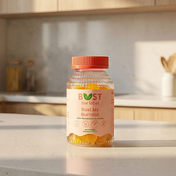Bust My Burnout – (NMN + Resveratrol Gummies)
