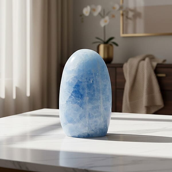 Calcite Blue Freeform -Small 1328ctw