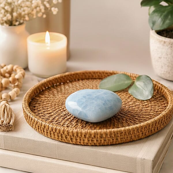 Calcite Blue Heart -Small 801ctw