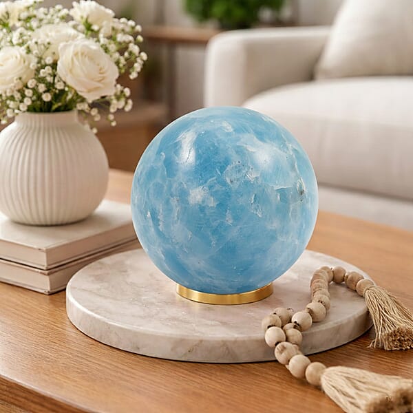 Calcite Blue Sphere (Ball) -Medium 1295ctw