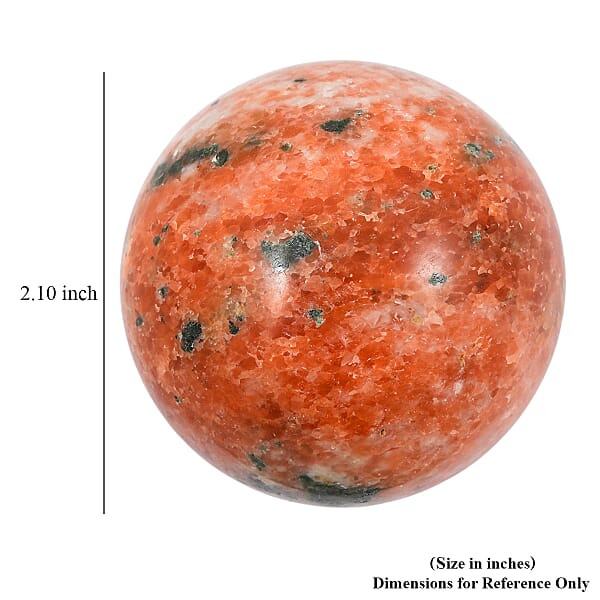 Calcite Orange Sphere (Ball) -Small 996ctw