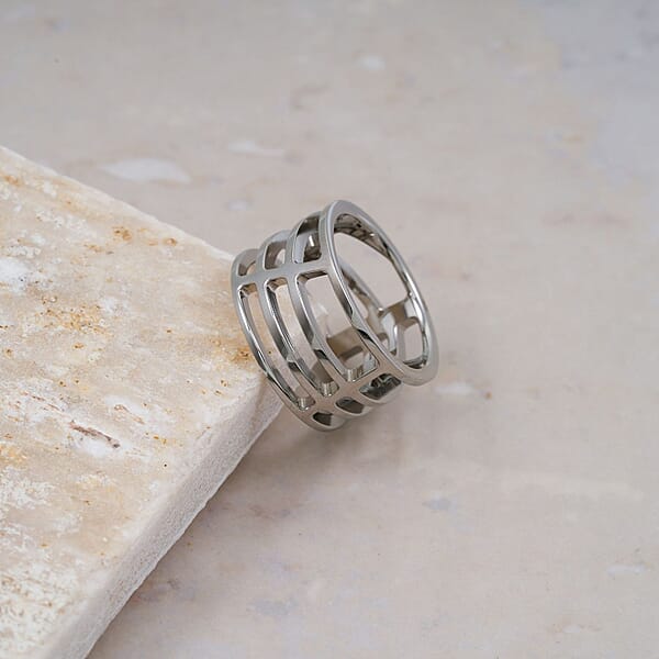 Calvin Klein Draw Ring In Stainless Steel