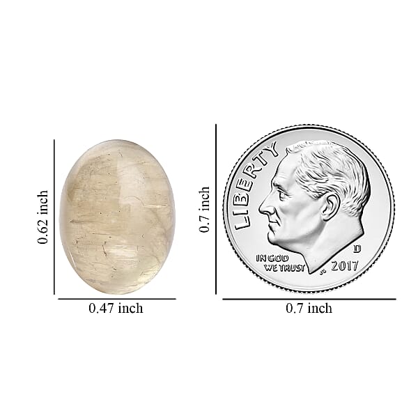 Cat's Eye Turkizite (Ovl 16x12 Mm) 12.78 Ctw