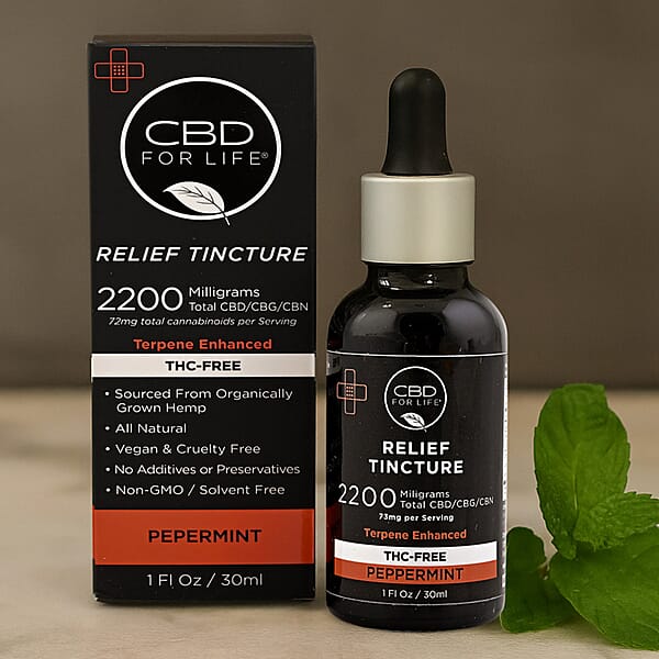 CBD For Life Pain Relief Tincture