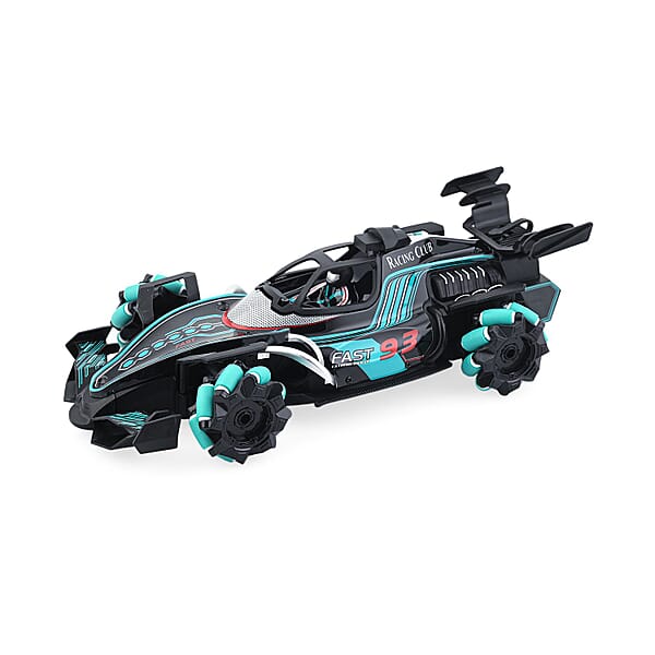 Closeout Black And Green Racing Car
