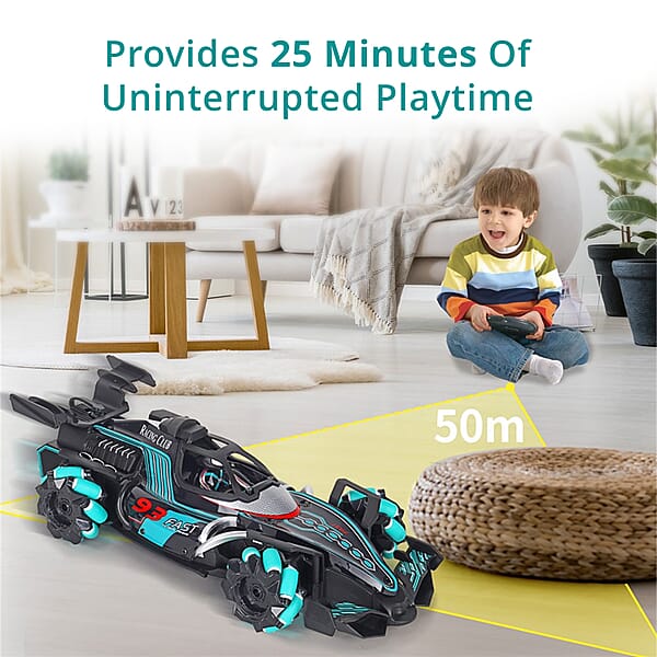 Closeout Black And Green Racing Car