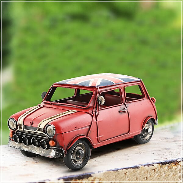 Closeout British Car Small Metal Ornament