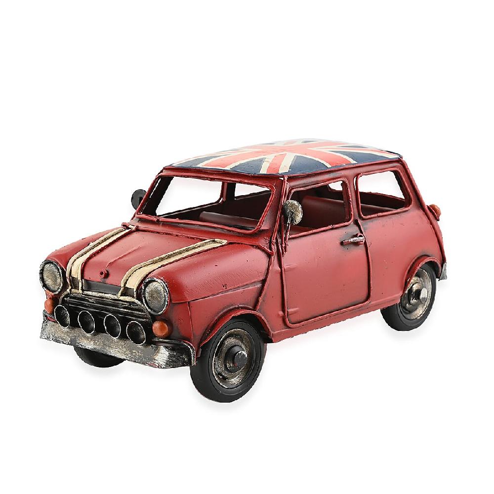 Closeout British Car Small Metal Ornament