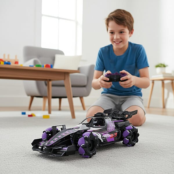 Closeout Purple Racing Car