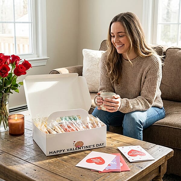 Cravey Valentine 24ct Pack Cookies