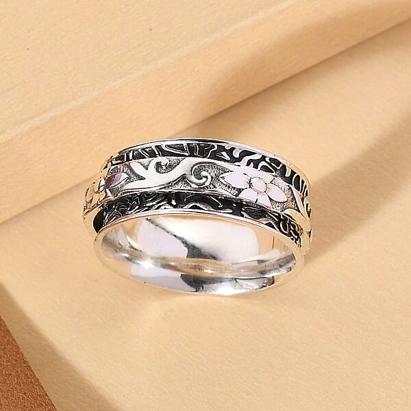 D'Joy Sterling Silver Band Ring 5.15 Grams