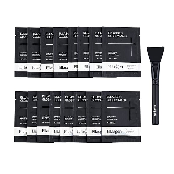 Ellasgen Glossy Mask 16 Pouch Set