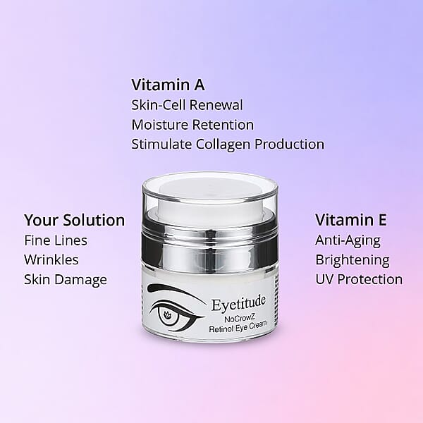 Eyetitude NoCrowZ Retinol Eye Cream (15ml)