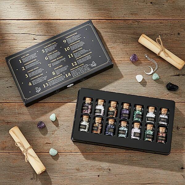 Gemstone Wish Bottles Kit -Multi