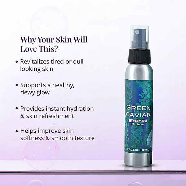 Green Caviar Sea Grapes Mist Lotion (3.38oz)