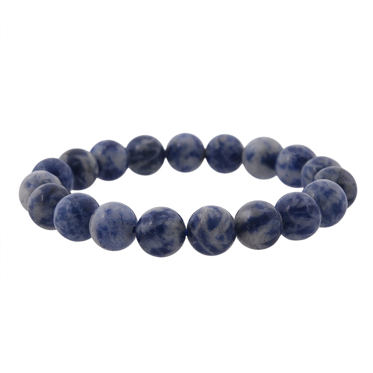 Jasper 126.00 ctw Beaded Stretch Bracelet