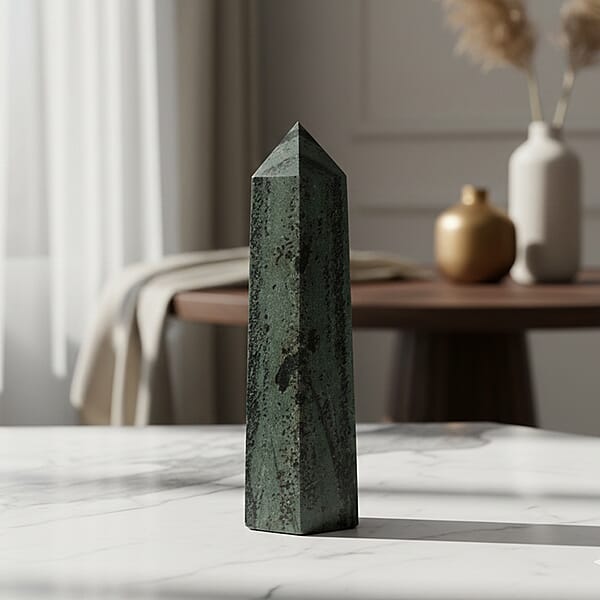 Jasper Green Prism Tower -Small 492ctw