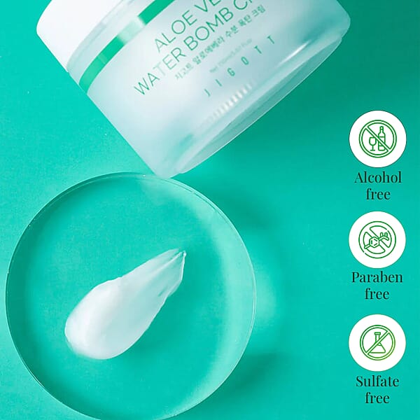 Jigott Aloe Vera Water Bomb Cream (5.07oz)