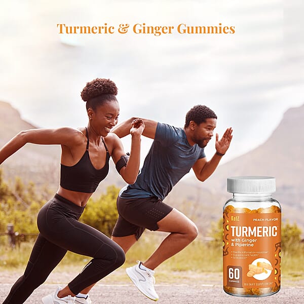 Kelz Turmeric And Ginger (60 Gummies)