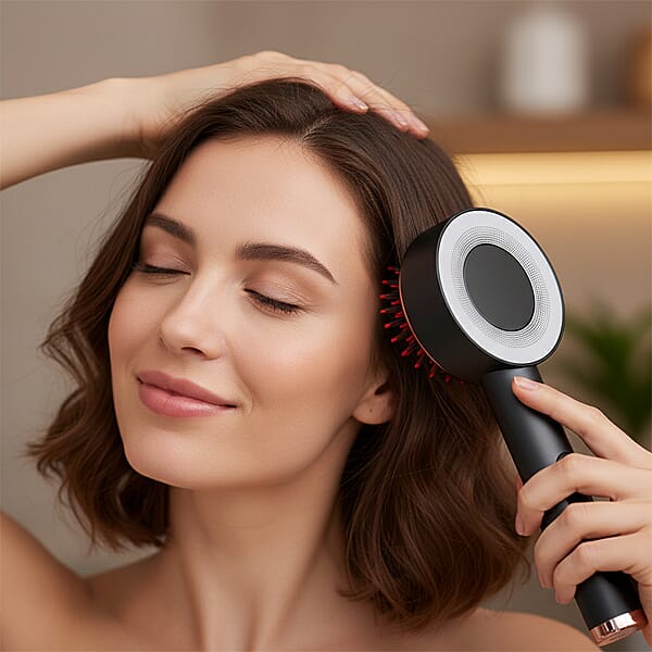Livmore Grey Vibration Massage Comb