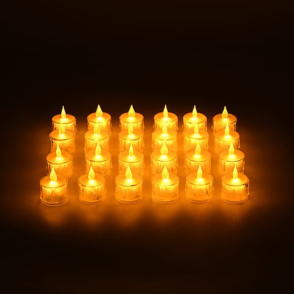Livmore Set Of 24pcs White Candle