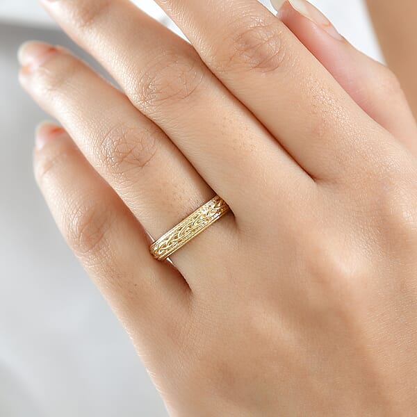 Luxoro Knot Ring In 10K Yellow Gold