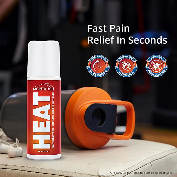 MontKush Heat Therapy Roll-On BOGO (2x3oz)