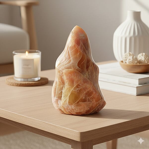 Moonstone Orange Flame -Small 844ctw