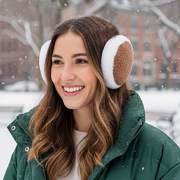 Pink Grey And Beige Set Of 3pcs Ear Pad