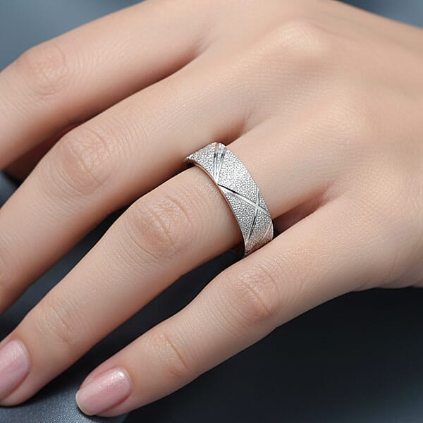 Rhapsody 950 Platinum Band Ring (5.25 Grams)